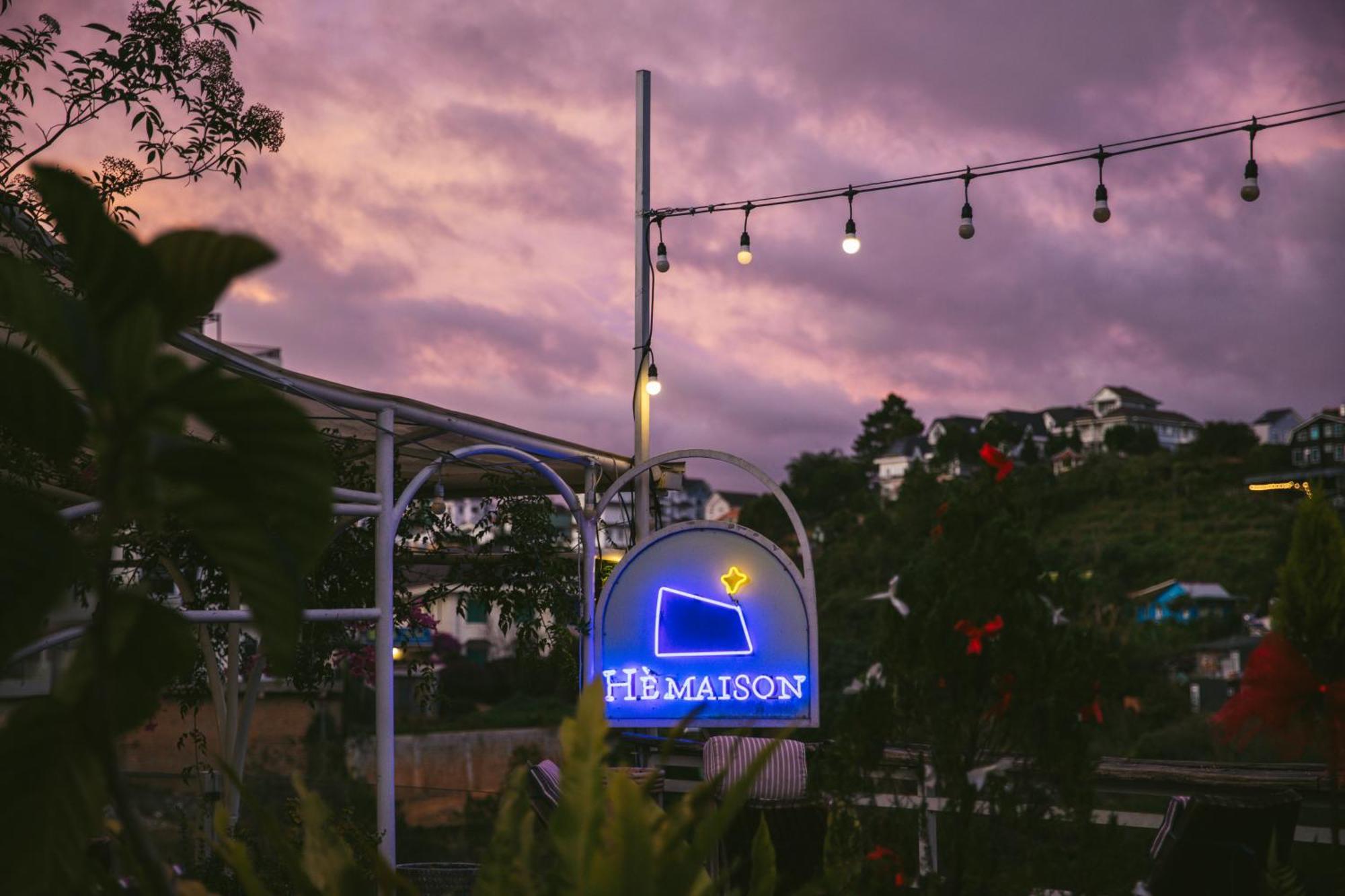 He Maison Boutique Stay & Cafe Далат Экстерьер фото